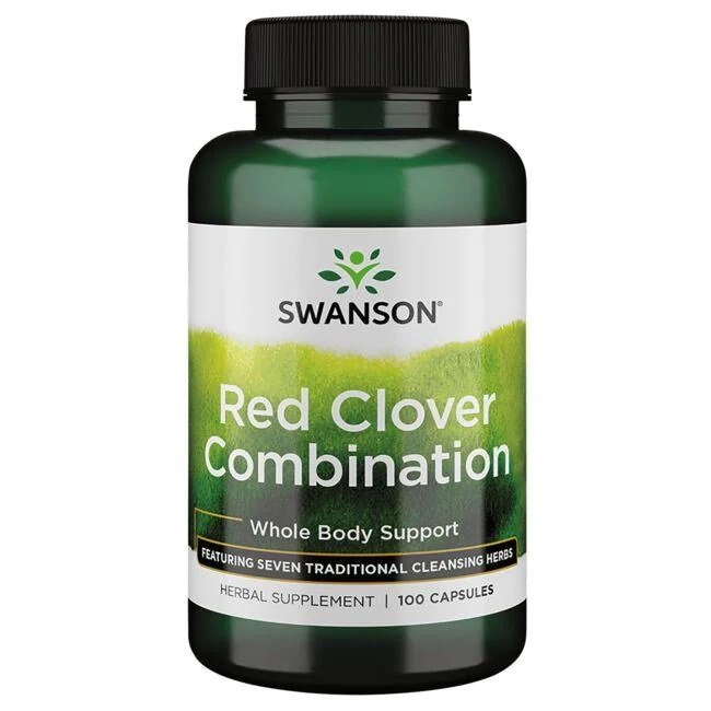 Swanson Red Clover Combination - 100 kapsulių