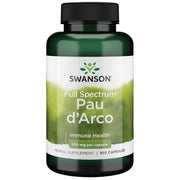 Swanson Pau d'Arco kapsulės sveikatai