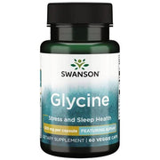 Swanson Glycine, 500mg - 60 kapsulių