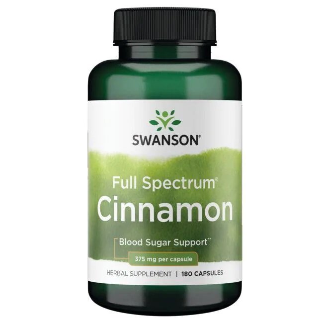Swanson cinamono kapsulės sveikatai