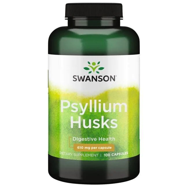 Swanson Psyllium Husk kapsulės, sveikata