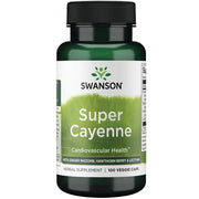 Swanson Super Cayenne kapsulės sveikatai