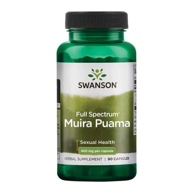 Swanson Muira Puama kapsulės sveikatai