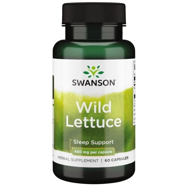 Swanson laukinis salierius, 450mg, 60 kapsulių