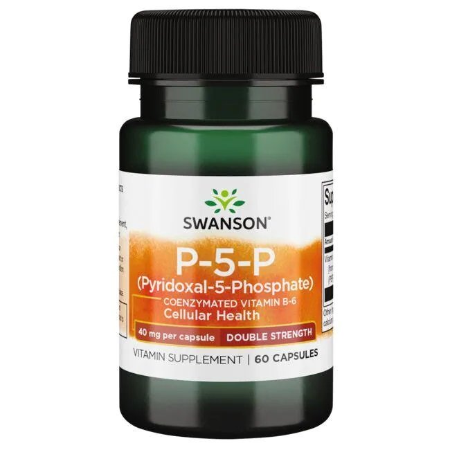 Swanson P-5-P vitaminų papildas kapsulės