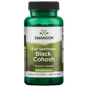 Swanson Black Cohosh kapsulės sveikatai