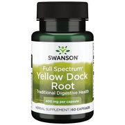 Swanson Yellow Dock kapsulės sveikatai