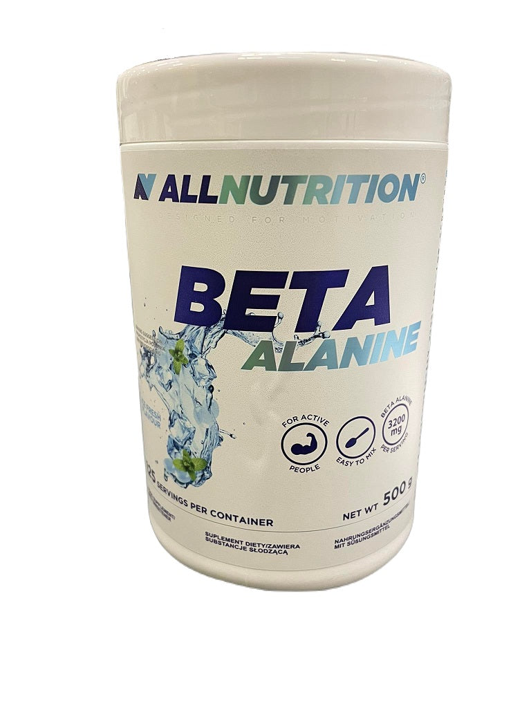 Allnutrition Beta Alanine, Ice Fresh - 500 g sporto papildas
