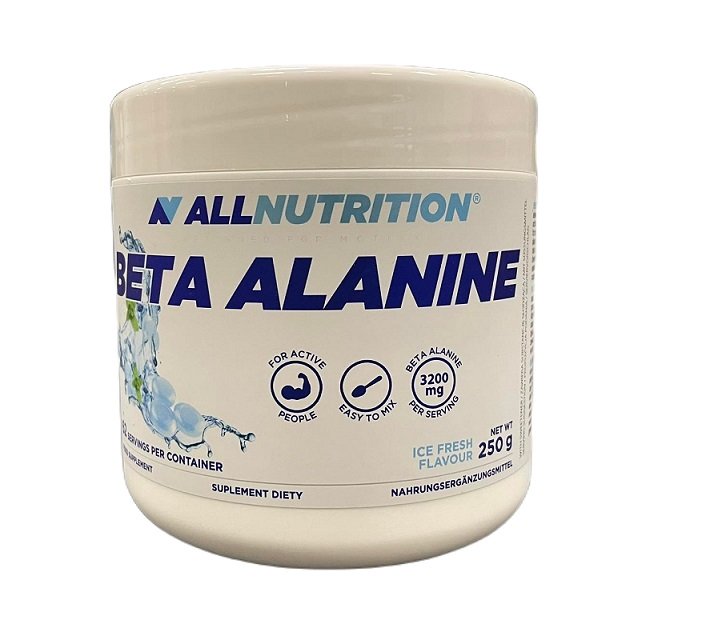 Allnutrition Beta Alanine, Ice Fresh - 250 g sporto papildas