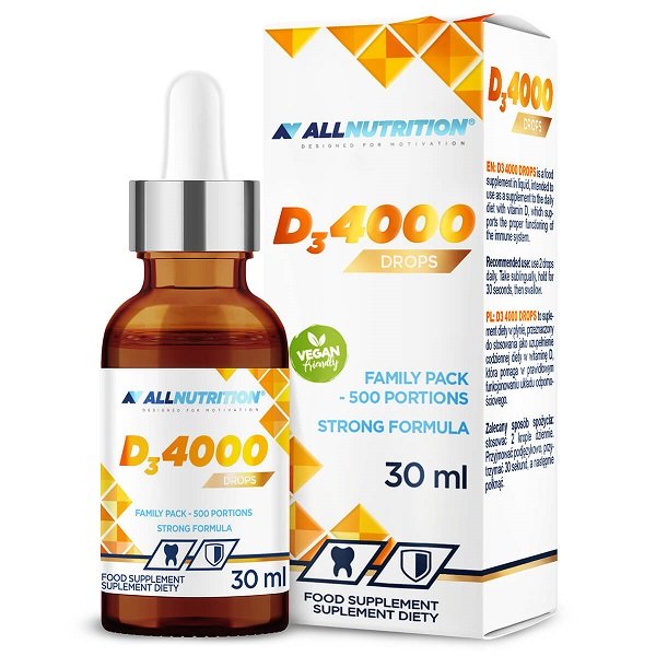 Vitaminų D3 lašai, 30 ml