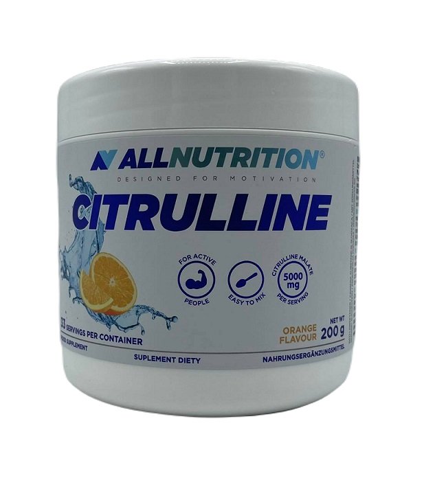 Allnutrition Citrulline apelsinų skonis sporto papildas