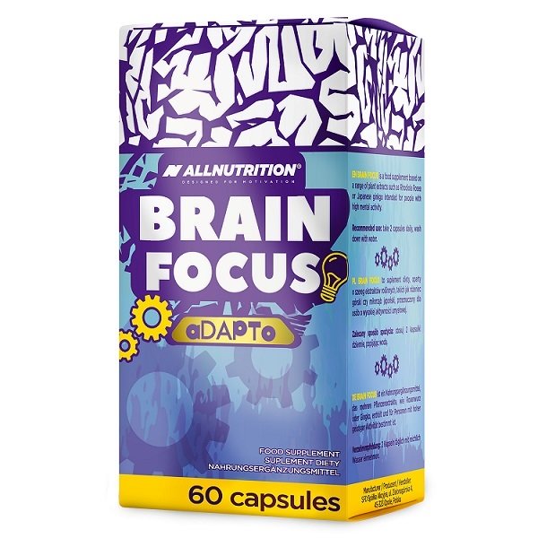 Allnutrition Brain Focus Adapto kapsulės