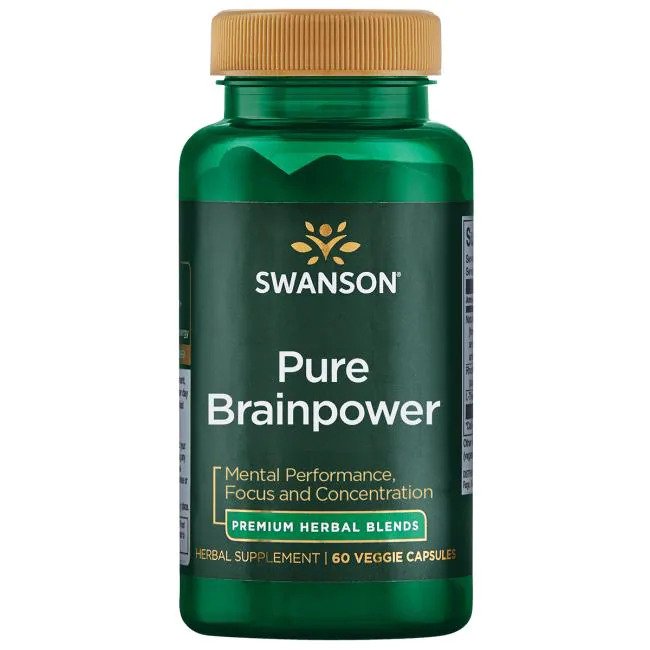 Swanson Pure Brainpower kapsulės