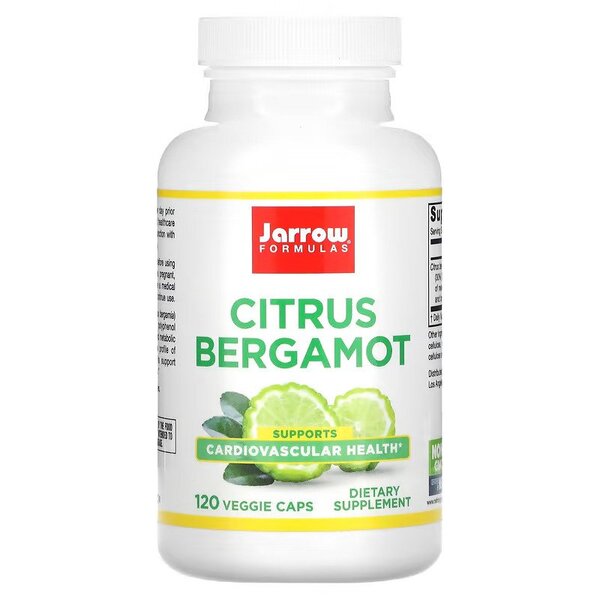 Jarrow Formulas Citrus Bergamot - 120 kapsulių