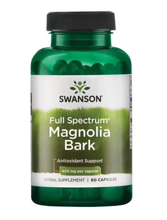 Swanson magnolijos žievės maisto papildas kapsulėse