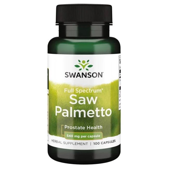 Swanson Saw Palmetto kapsulės