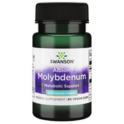 Swanson Albion Molybdenum maisto papildas kapsulės
