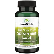 Swanson spearmint lapų maisto papildas kapsulės