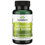 Swanson Oat Straw maisto papildas kapsulės