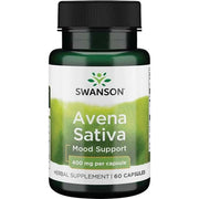 Swanson Avena Sativa kapsulės sveikatai