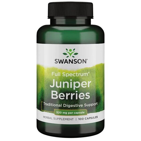 Swanson juniper uogų kapsulės