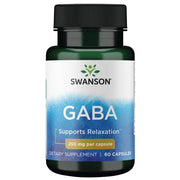 Swanson GABA, 250mg - 60 kapsulių