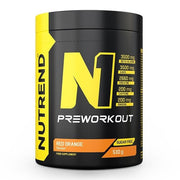 Nutrend N1 Pre-Workout, Red Orange - 510 g maisto papildas