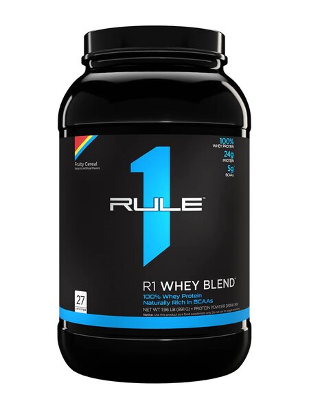 Rule One R1 Whey Blend, Fruity Cereal - 891 gramų baltymų papildas