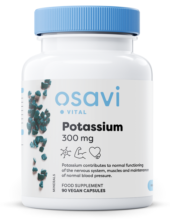 Osavi Potassium, 300mg - 90 kapsulių