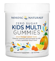 Nordic Naturals laste multikommid suhkru, apelsini ja sidruniga - 120 kommi