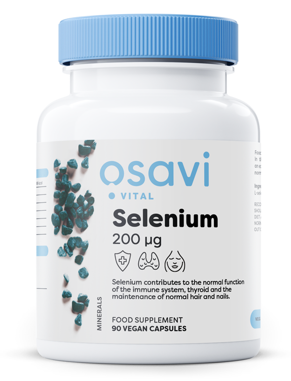 Osavi Selenium, 200mcg - 90 kapsulių