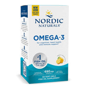 Nordic Naturals Omega-3, 690 mg sidrun - 60 kapslit