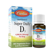 Carlson Labs Super Daily D3 vitaminų lašai, 10 ml