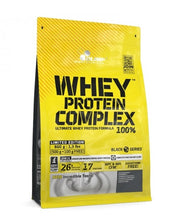 Olimp Whey Protein Complex 600g juoda ir geltona pakuotė