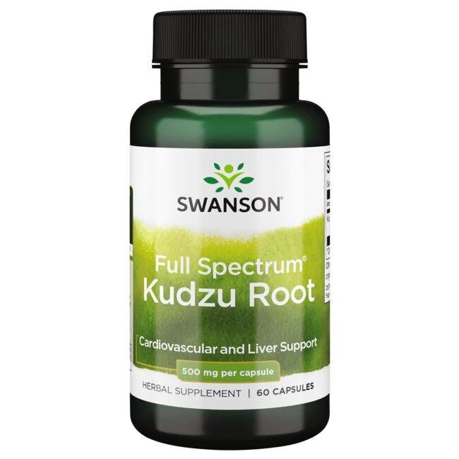 Swanson Kudzu šaltinis, 500mg, 60 kapsulių