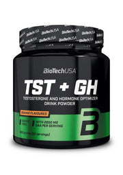 BioTechUSA TST + GH, Apelsinų skonio, 300 g, maisto papildas vyrams