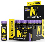 Nutrend N1 Shot, Forest Burst - 20 x 60 ml, energijos papildas sportui