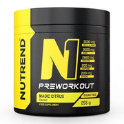 Nutrend N1 Pre-Workout, Magic Citrus maisto papildo indelis