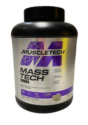 MuscleTech Mass-Tech Elite, Vanilės pyrago skonis, 3180 g