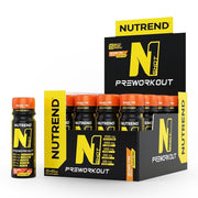 Nutrend N1 Shot, Orange Fire - 20 x 60 ml, energijos papildas sportui