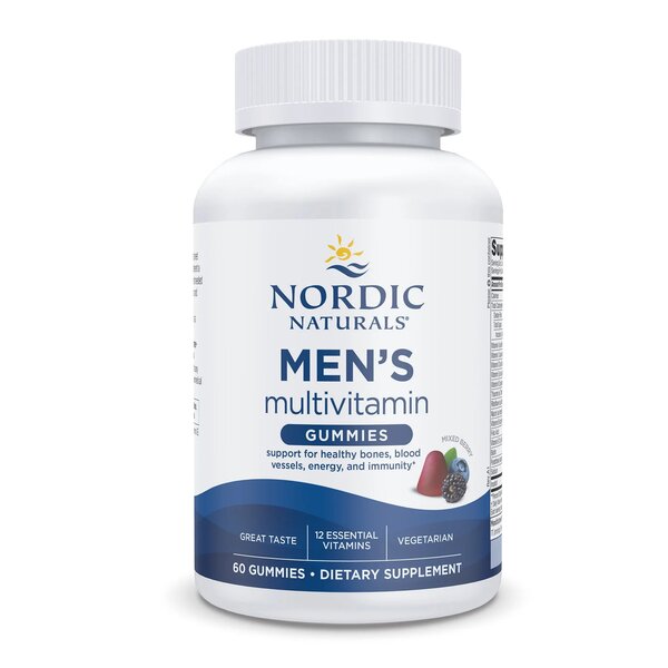 Nordic Naturals vyrų multivitaminų guminukai, mišrios uogos