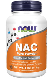 NOW Foods NAC milteliai, 113 g, maisto papildas
