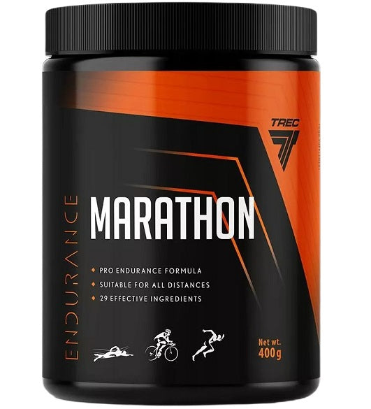 Trec Nutrition Endurance Marathon, maisto papildas, energijai ir nuovargiui mažinti, 400 g