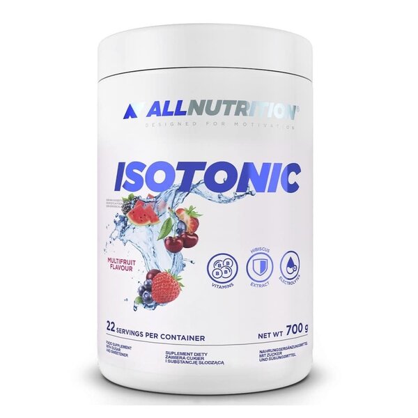 Allnutrition Isotonic, Multifruit - 700 g maisto papildas