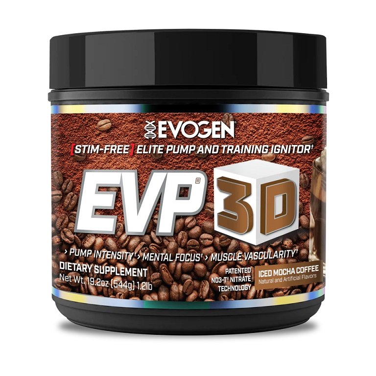 Evogen EVP 3D, Iced Mocha Coffee maisto papildas, kavos pupelės