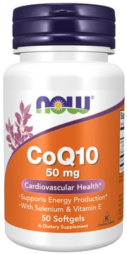 Maisto papildas CoQ10 50mg, sveikata