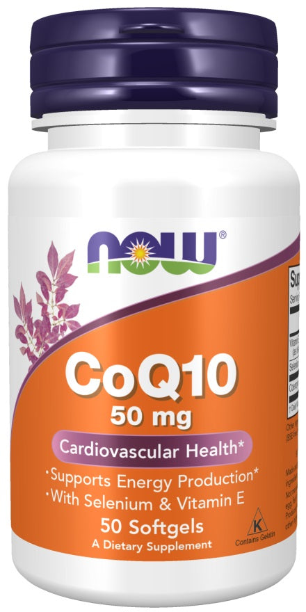 Maisto papildas CoQ10 50mg, sveikata