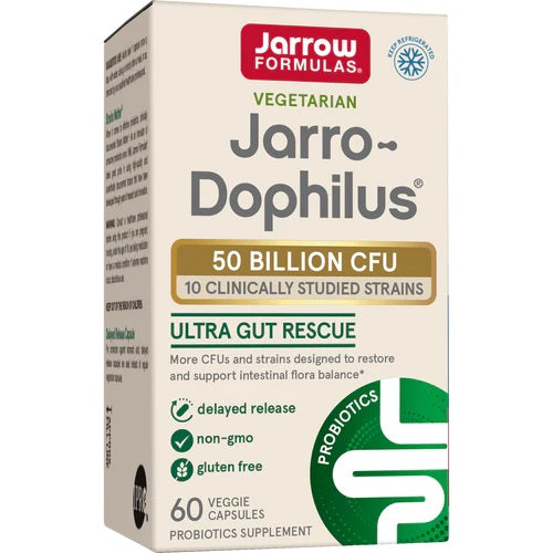 Jarrow Formulas Jarro-Dophilus Ultra Gut Rescue, 50 Billion CFU - 60 kapsulių