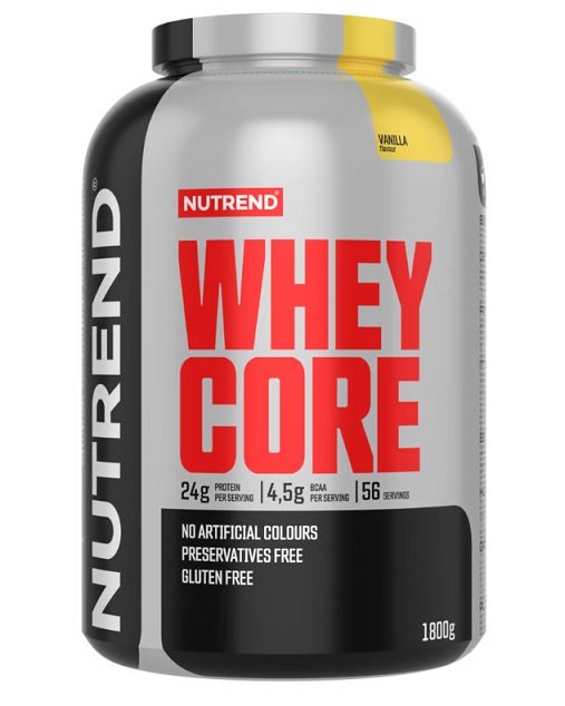 Nutrend Whey Core, Vanilės skonio, 1800 g