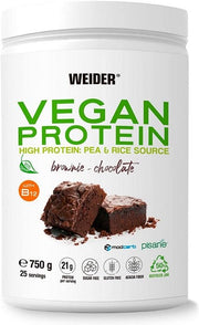 Weider Vegan Protein, Brownie Chocolate - 750 grammi